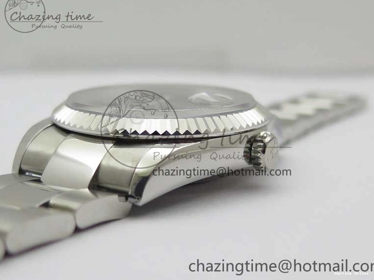 0125 Stylish DateJust 36 SS 126200 BP Maker 1:1 Best Edition Fluted Bezel Blue Dial on Oyster Bracelet 2538